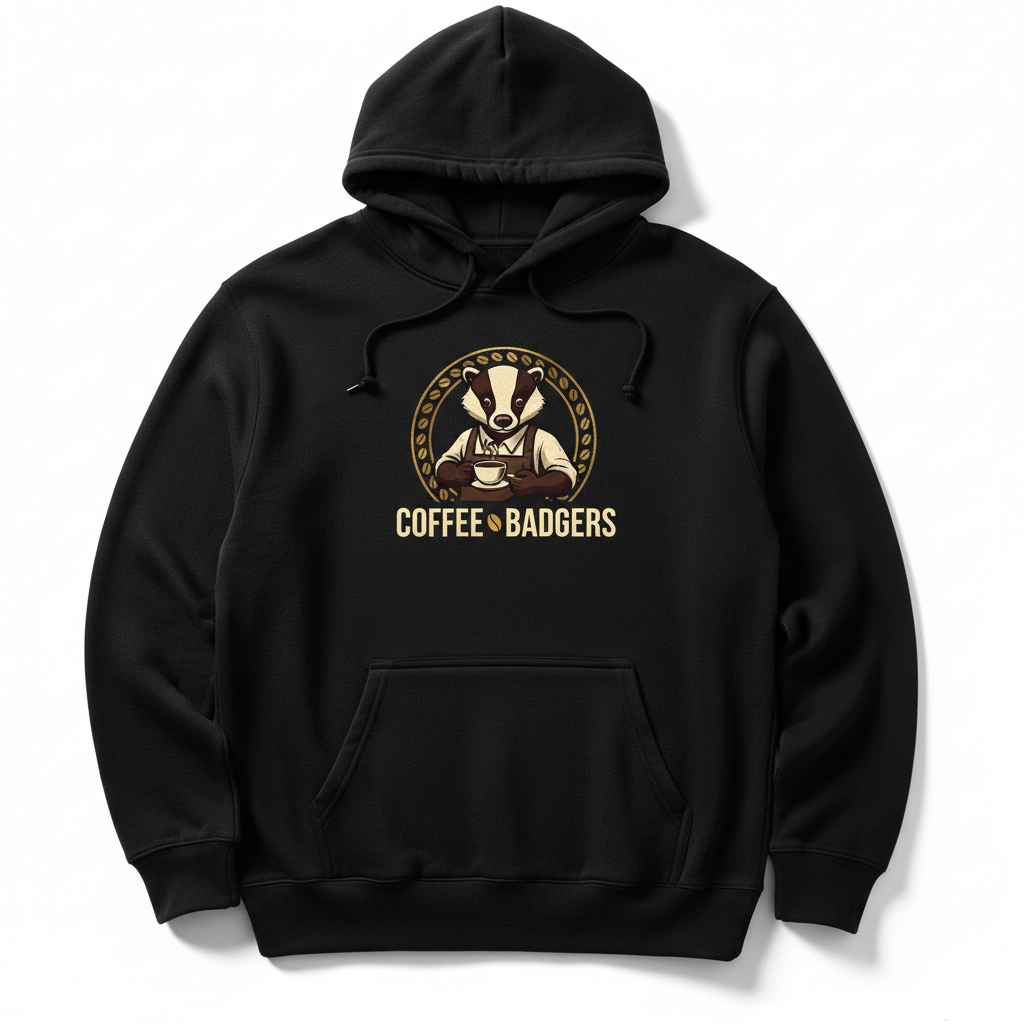 Coffee Badgers Hoodie