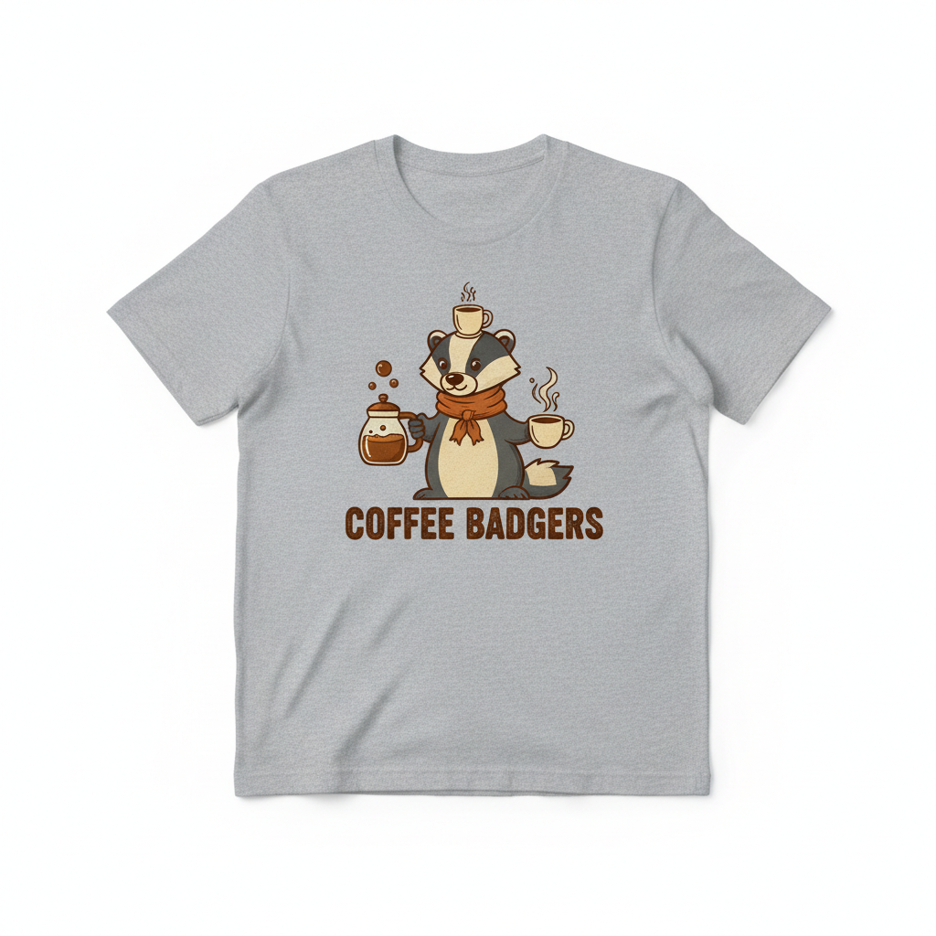 Coffee Badgers T-Shirt