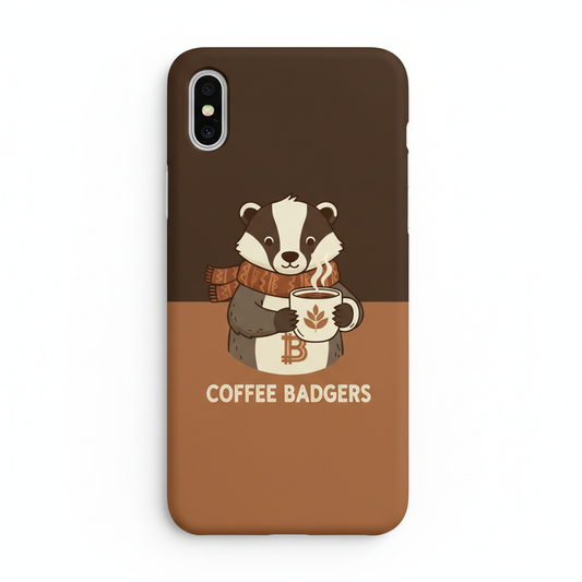 Coffee Badgers Phone Case